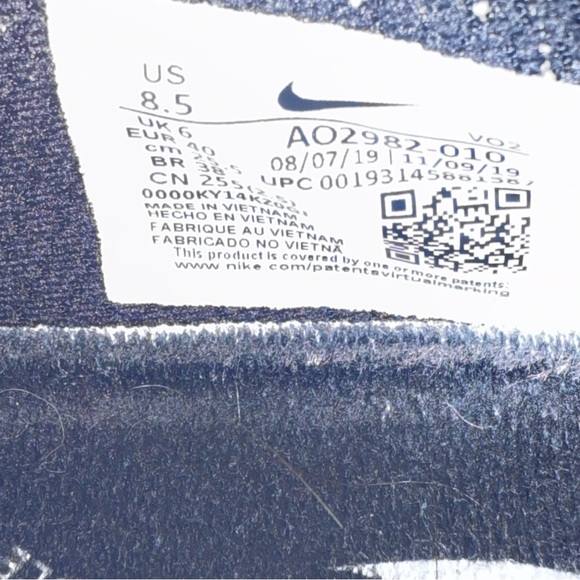 Nike Womens Metcon 5 Black White Cross Training Gym Sneakers Shoes Size 8.5 - Picture 5 of 9